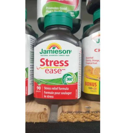 کپسول کاهش دهنده استرس جمیسون 90 عدد Jamieson Stressease