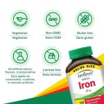 کپسول آهن جمیسون 28 میلی گرم 150 عدد Jamieson Gentle Iron - تصویر 3
